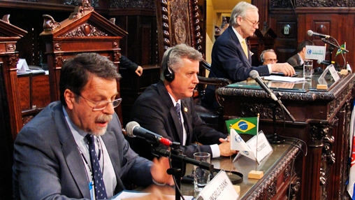 Hasan Tuluy at Globe's conference